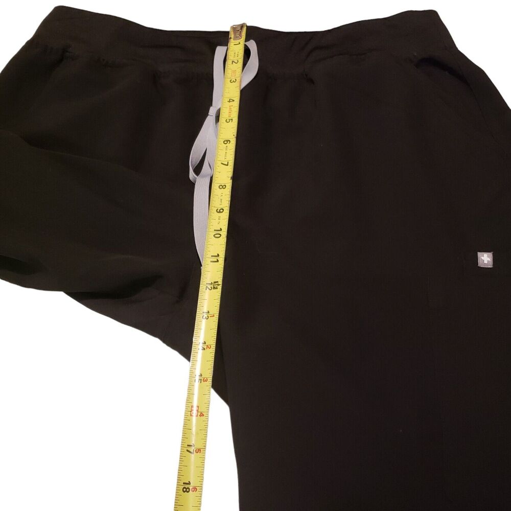 Figs Scrub Pants Men Size 2XL Black Heavy Duty Waistband Joggers Tech Collection - Picture 2 of 13